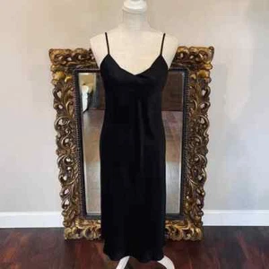D'Offay Black Silk Dress Ladies size S - Picture 1 of 7