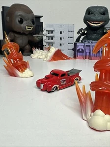 Hot Wheels Cherry Red '40 Ford Drag Elwood's Rod Shop Loose Diecast 1:64 1997 5 - Picture 1 of 7