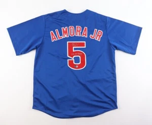 Albert Almora Jr Signed Chicago Cubs Jersey "2016 World Series Champs" (Beckett) - Picture 1 of 7