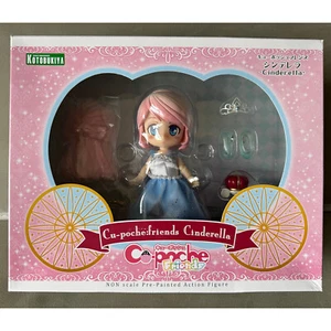 Cu-Poche Friends Cinderella Action Figure Doll Kotobukiya Pastel Princess Japan - Picture 1 of 16