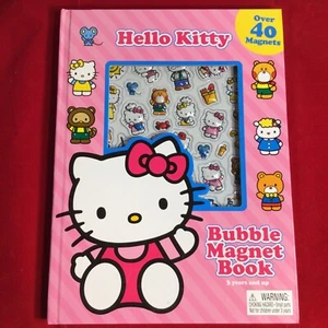 HELLO KITTY BUBBLE MAGNET BOOK OVER 40 MAGNETS By Phidal Publishing Inc. - Foto 1 di 5