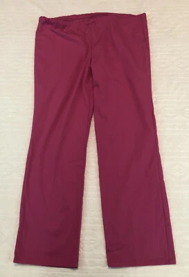 Scrubstar Core Essentials Unisex Scrub Pants with Drawstring Pink Size M - Image 1 of 4
