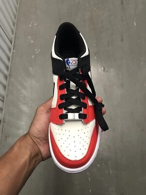 Size 6Y- Nike Dunk Low EMB x NBA Black - Image 1 of 4