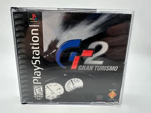 Gran Turismo 2 (Sony Playstation, PS1) Black Label-Case Damage- TESTED & WORKS - Foto 1 di 10