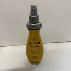 Schwarzkopf Got2b FAT-TASTIC Collagen Thickening Hairspray 9 OZ HTF - Picture 1 of 3