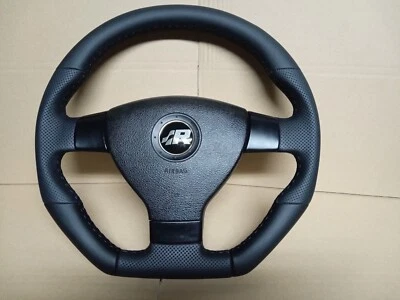 VW GOLF V 5 R32 GT GTI  TOURAN CEDDY PASSAT MIT AIRBAG LENKRAD LEDER - Bild 1 von 2