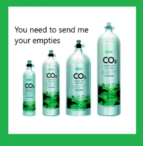CO2 Cannister Cylinder Refill Service For Aquariums - FREE NEXT DAY SERVICE - Picture 1 of 3