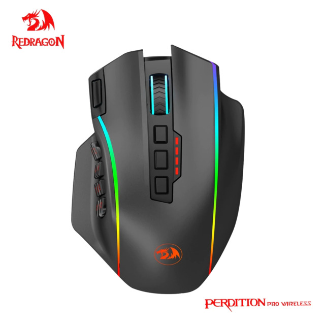 Redragon Mouse para jogos M711 Cobra com 16,8 milhões de RGB