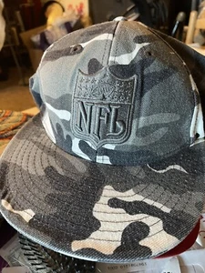 NFL Hat Camo Reebok Baseball cap style NOTE- top hardware - Picture 1 of 9