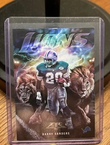 2015 Topps Fire - Into the Wild #ITW-BS Barry Sanders - Picture 1 of 3