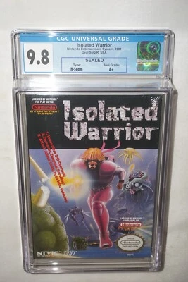 Isolated Warrior (Nintendo NES) CGC 9.8 A + новый запечатанный - Изображение 1 из 2