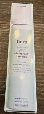 Hers Womens Hair Regrowth Minoxidil Topical Aerosal, 5% Foam 2.11 Oz Exp. 09/26+ - Image 1 of 2