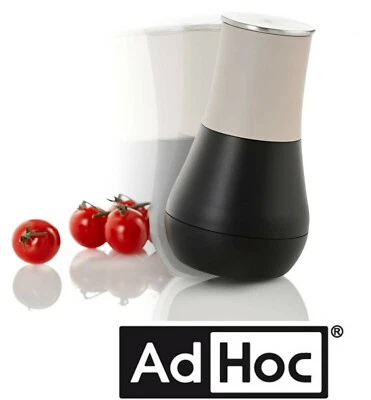 AdHoc Pfeffer- oder Salzmühle, Wippmühle PEPUP, schwarz/topaz NEU OVP  - Bild 1 von 3