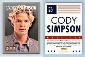 Cody Simpson #67 Americana 2015 Panini Trading Card
