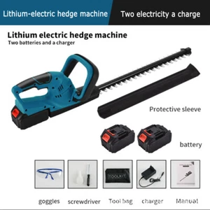 Tagliasiepi elettrico 600W tagliasiepi elettrico senza fili con batteria e caricatore - Foto 1 di 17