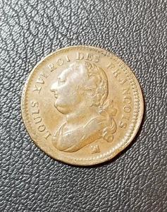 1792 FRENCH LOUIS XVI 12 DENIERS - Picture 1 of 2