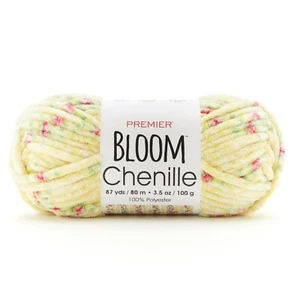 Premier Bloom Chenille Yarn-Buttercup - 3 Pack - Picture 1 of 1