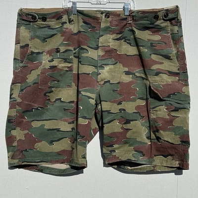 Polo Ralph Lauren Button-Fly Surplus Camo Utility Cargo Chino Shorts Mens Sz 46B - Image 1 of 4