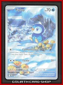 Piplup 098/094 Illustration Rare Holo - Me02: Phantasmal Flames Pokémon TCG - Picture 1 of 3
