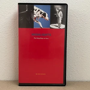 PET SHOP BOYS /HIGHLIGHTS Pet Shop Boys on tour JAPAN VHS VIDEO INSERT TOVW-3072 - Bild 1 von 6