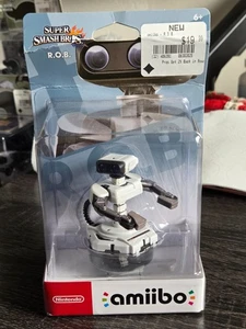 Nintendo Amiibo R.O.B. Figura Rob - Serie Super Smash Bros. Nueva en Caja Sellada - Imagen 1 de 4