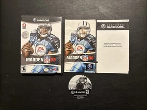 Madden NFL 08 (Nintendo GameCube, 2007) CIB Completo Probado y Funciona Auténtico - Imagen 1 de 22