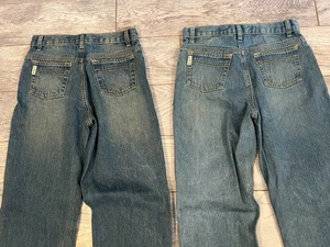 Cinch Denim Jeans Boys 18S 18 Short 2 Pair Western Cowboy MB10181001 Denim Jean - Picture 1 of 12