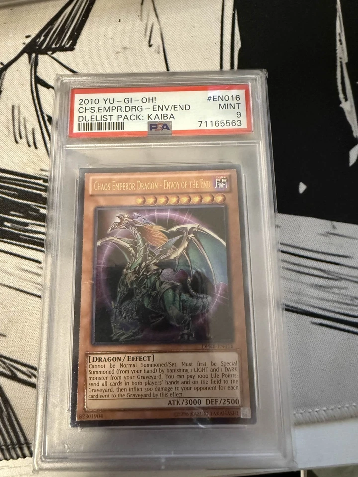 2010 YU-GI-OH! DUELIST PACK: KAIBA CHAOS EMPEROR DRAGON PSA 9 ULTIMATE RARE - Image 1 of 1