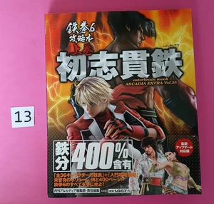 Japanese Tekken Mook Arcadia Extra Fighting Book - Great Condition - Picture 1 of 3