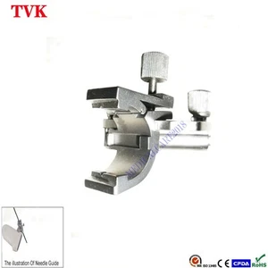 Reusable Stainless Steel Biopsy Needle Guide for Mindray 7L5P Ultrasound Probe - Picture 1 of 6