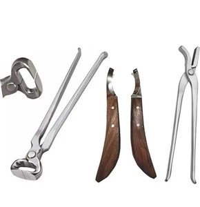 Hoof Nipper 14” And Farrier Clincher & Hoof Knife Right+Left - Picture 1 of 2