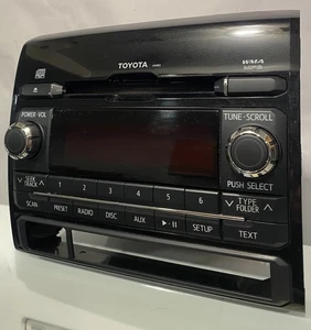 2011 - 2013 Tacoma Audio Radio CD Player Receiver Control Unit 86120-04260 💎OEM - Picture 1 of 4