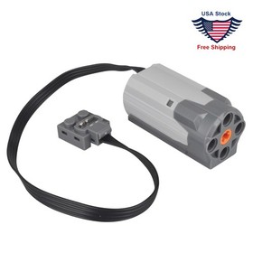 8883 Power Functions M-Motor High Speed Durable Compatible Fit LEGO Technic Gray