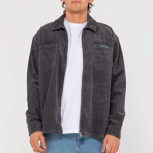 RUSTY - Mens V8 Coup Cord Jacket - Coal - Casual Jacket - Picture 1 of 2