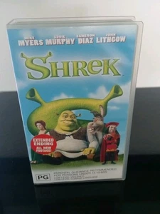 Shrek: Extended Ending VHS 2001  Eddie Murphy - Picture 1 of 4
