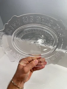 Zweihundertjähriges Gedenkglas Teller GIB UNS HEUTE UNSER TÄGLICH BROT - Bild 1 von 12