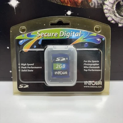 2GB SD Secure Digital memory card by Intova - New In Package - Image 1 of 4
