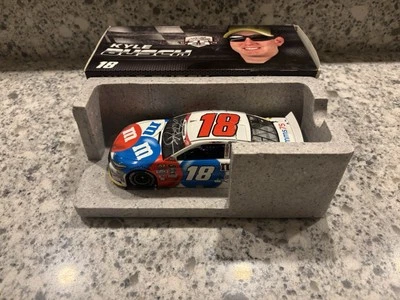 Kyle Busch #18 M&Ms Brand Red White & Blue 2016 Camry AUTOGRAPHED - Image 1 of 4