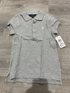 Polo Ralph Lauren Girls Polo Shirt Size 7 - New With Tag! - Picture 1 of 3