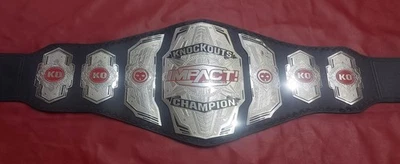 CINTURÓN CAMPEONATO KNOCKOUT LUCHA DE IMPACTO TALLA ADULTO Foto 1 de 4