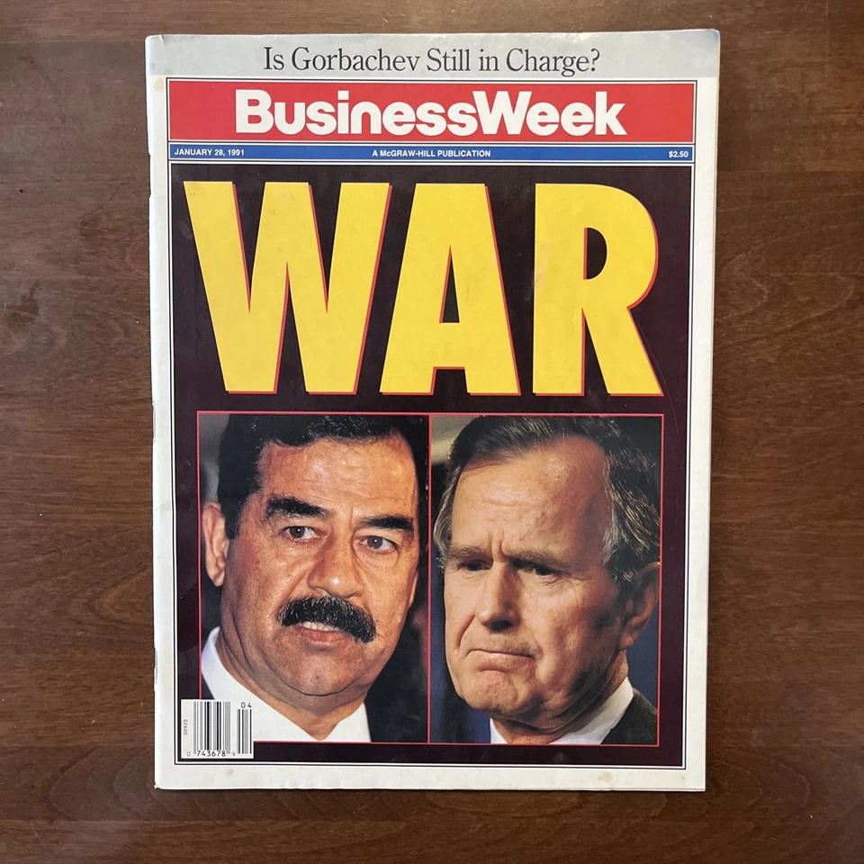 "WAR" : BUSINESS WEEK : JANUARY 28TH 1991 - GULF WAR - Image 1 of 1