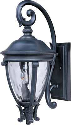 Maxim Lighting 41425WGBK Camden VX 3 luces 24" luz luz de pared exterior en negro Foto 1 de 2