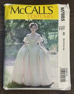 McCall's Costume Pattern M7885 Misses' Historical Civil War Gown Size 6-14 UC FF - Picture 1 of 3