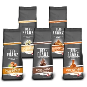 Kaffee Pack gemahlen aromatisiert 5 x 500 g 1 x Haselnuss 1 x Vanille 1 x Sch... - Bild 1 von 7