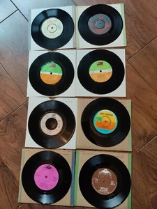 whitesnake twisted sister kiss bad company t.rex John kongos 7" vinyl records - Picture 1 of 9