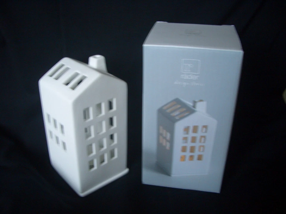 Räder Mini Lichthaus Rathaus 6x6x12,5cm Neu + ovp - Bild 1 von 1