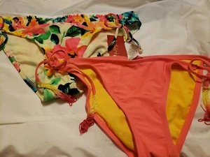 P12 NWT Lot of 2 Macy's Bikini Lab Size Large Bottom CLEARANCE SALE MSRP $78 - Picture 1 of 5