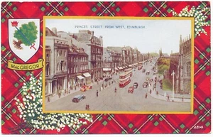 Escudo de armas de caza del clan escocés MacGregor tartán Edimburgo Escocia - Imagen 1 de 2