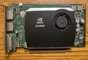 Nvidia Quadro FX 580 512MB GDDR3 PCIe Video Graphics Card 02 - Picture 1 of 3