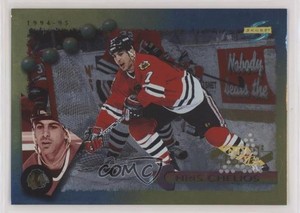 1994-95 Score Gold Line Pinnacle Punched Chris Chelios #189 HOF